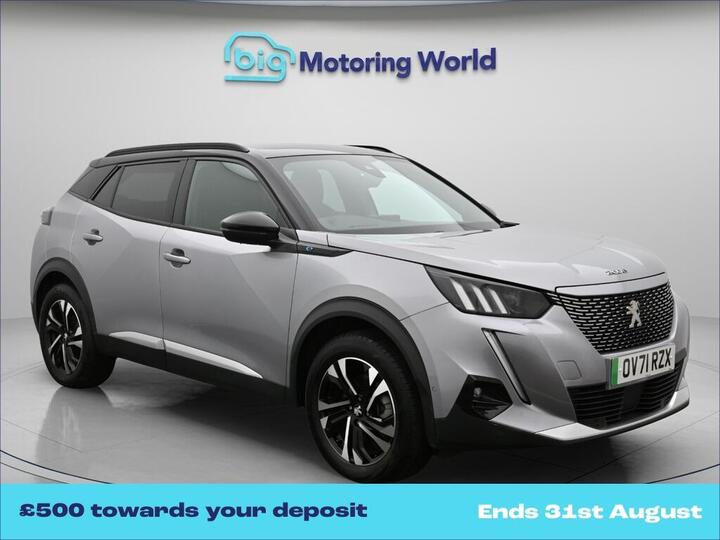 Peugeot E-2008 50kWh GT Auto 5dr