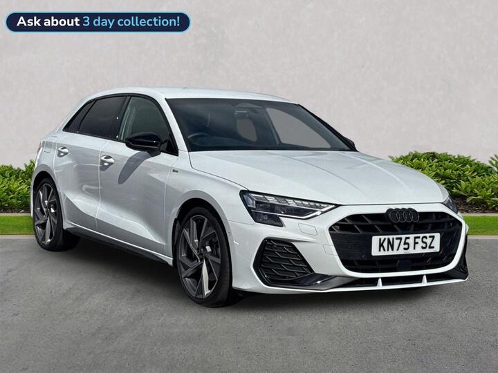 Audi A3 1.5 TFSI Black Edition Sportback S Tronic Euro 6 (s/s) 5dr