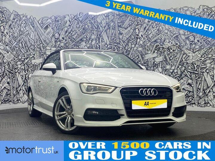 Audi A3 CABRIOLET 2.0 TDI S Line Euro 6 (s/s) 2dr Audi A3 CABRIOLET 2.0 TDI S Line Euro 6 (s/s) 2dr