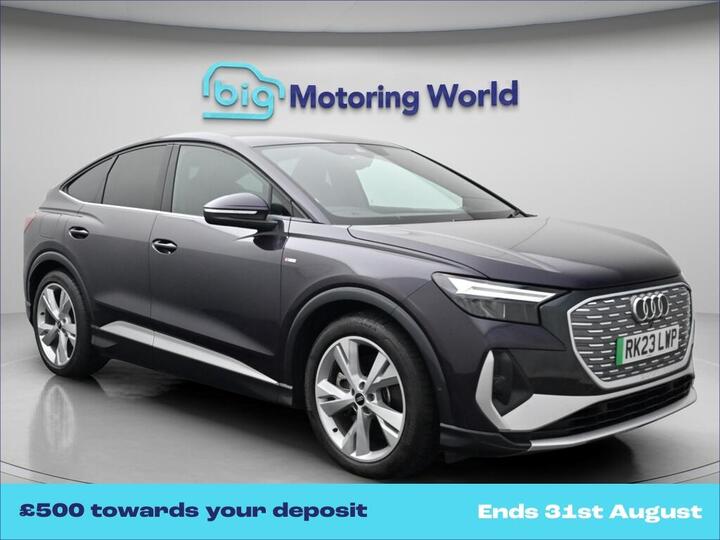 Audi Q4 E-tron 40 S Line Sportback Auto 5dr 82kWh