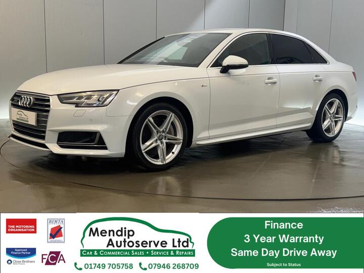 Audi A4 2.0 TFSI S Line S Tronic Quattro Euro 6 (s/s) 4dr