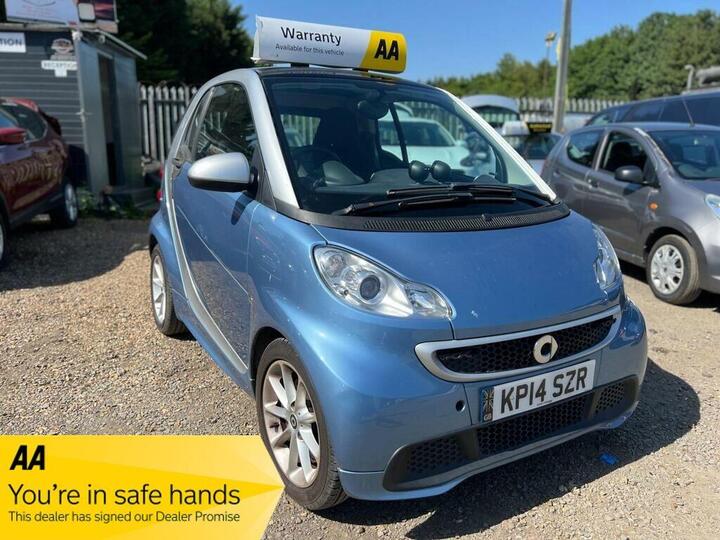 Smart Fortwo 1.0 MHD Passion SoftTouch Euro 5 (s/s) 2dr Smart Fortwo 1.0 MHD Passion SoftTouch Euro 5 (s/s) 2dr