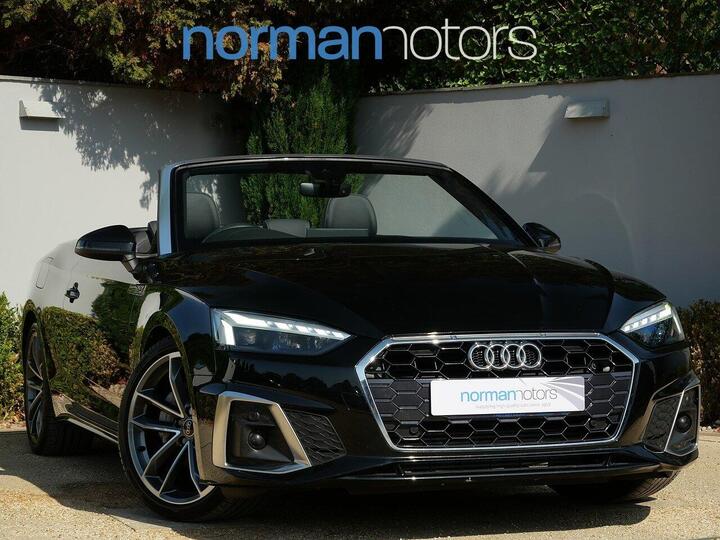 Audi A5 Cabriolet 2.0 TFSI 40 S Line S Tronic Euro 6 (s/s) 2dr Audi A5 Cabriolet 2.0 TFSI 40 S Line S Tronic Euro 6 (s/s) 2dr