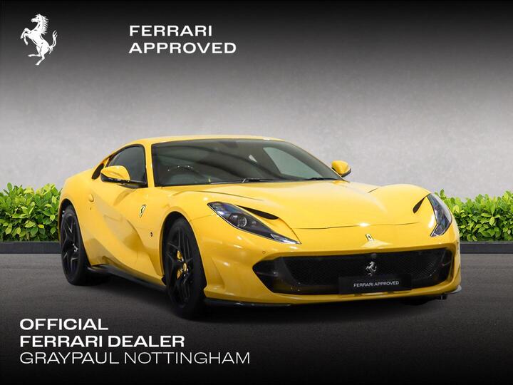 Ferrari 812 SUPERFAST 6.5 V12 F1 DCT Euro 6 (s/s) 2dr