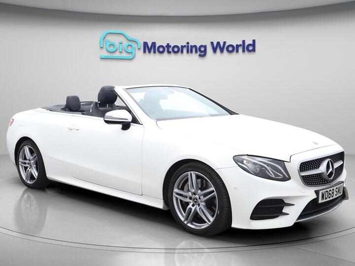 Mercedes-Benz E Class 2.0 E300 AMG Line Cabriolet G-Tronic+ Euro 6 (s/s) 2dr
