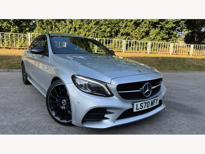 Mercedes-Benz C Class 2.0 C220d AMG Line (Premium) G-Tronic+ Euro 6 (s/s) 4dr