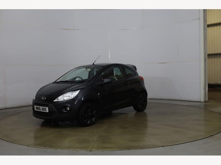Ford Ka 1.2 Zetec Black Edition Euro 6 (s/s) 3dr