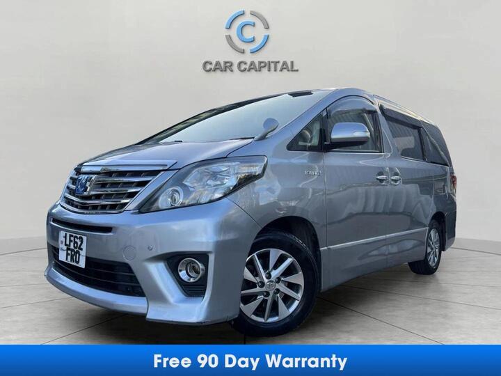 Toyota ALPHARD 2.4 HYBRID VVTI AUTO 7 SEATS PRIME SELECTION WARRANTY+PARK SENSORS+3 PWR DOORS