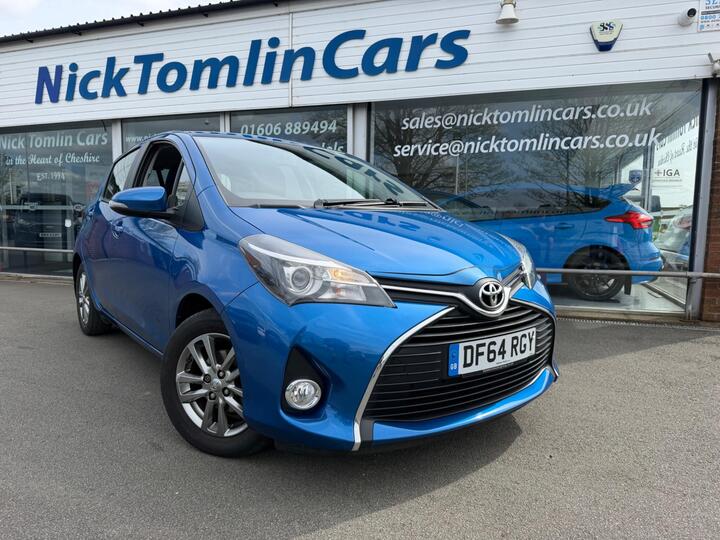 Toyota Yaris 1.33 Dual VVT-i Icon Euro 5 5dr Euro 5