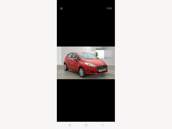 Ford Fiesta 1.0T EcoBoost Zetec Euro 5 (s/s) 5dr