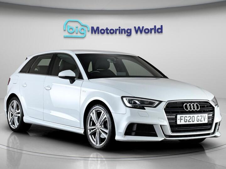 Audi A3 1.5 TFSI 35 S Line Sportback Euro 6 (s/s) 5dr