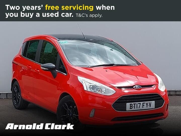 Ford B-Max 1.0T EcoBoost Zetec Red Edition Euro 6 (s/s) 5dr