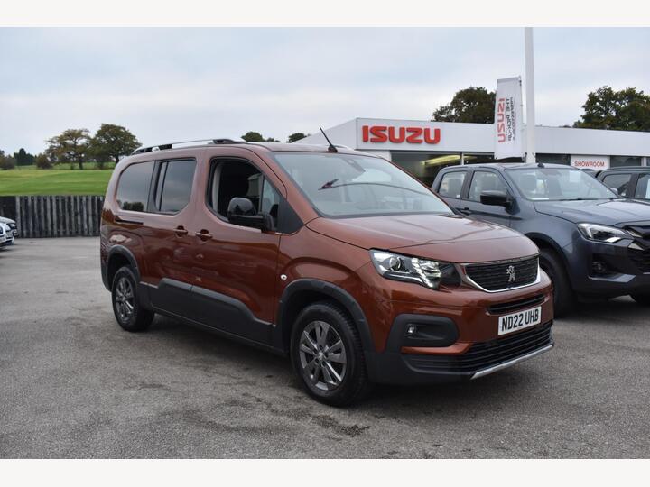 Peugeot Rifter 1.2 PureTech Allure Premium Long MPV EAT Euro 6 (s/s) 5dr Peugeot Rifter 1.2 PureTech Allure Premium Long MPV EAT Euro 6 (s/s) 5dr
