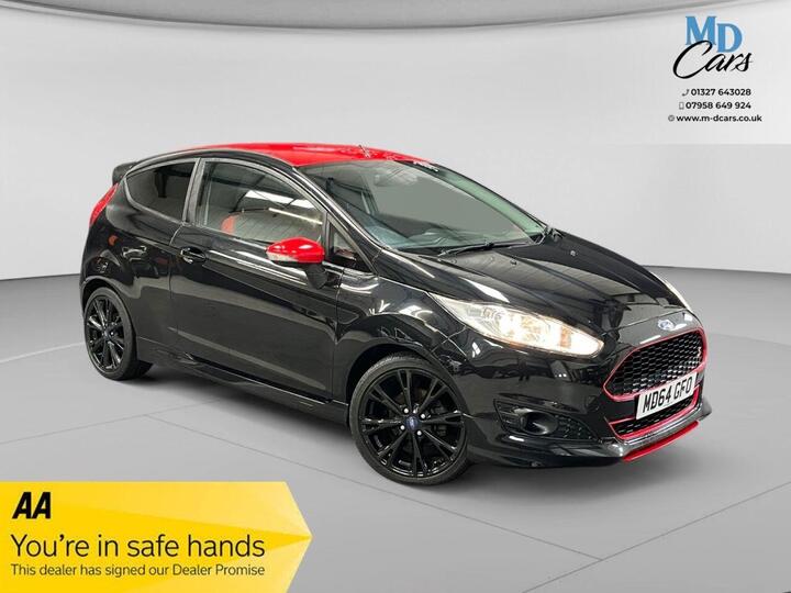 Ford FIESTA 1.0T EcoBoost Zetec S Black Edition Euro 5 (s/s) 3dr
