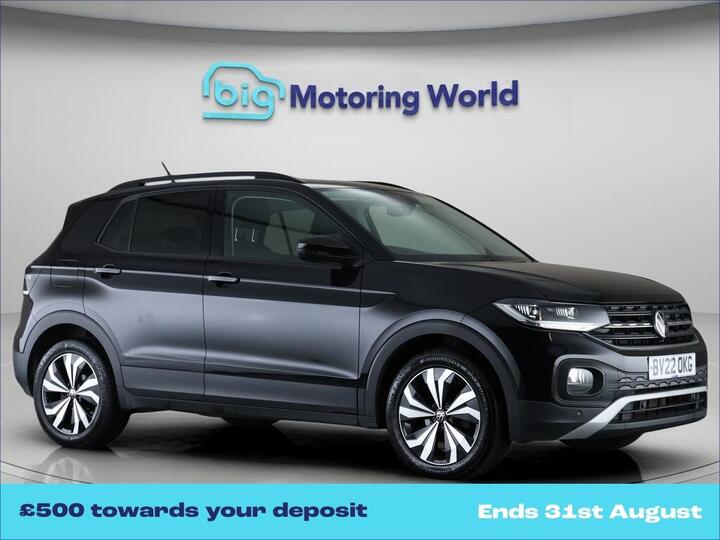Volkswagen T-Cross 1.0 TSI Black Edition DSG Euro 6 (s/s) 5dr