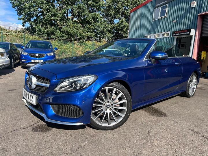 Mercedes-Benz C Class 2.1 C220d AMG Line (Premium Plus) Cabriolet G-Tronic+ 4MATIC Euro 6 (s/s) 2dr