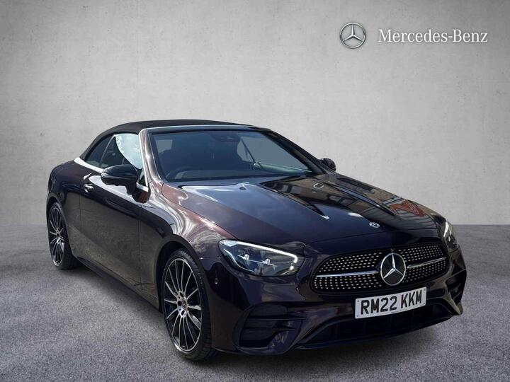 Mercedes-Benz E Class 2.0 E220d AMG Line Night Edition (Premium Plus) Cabriolet G-Tronic+ Euro 6 (s/s) 2dr