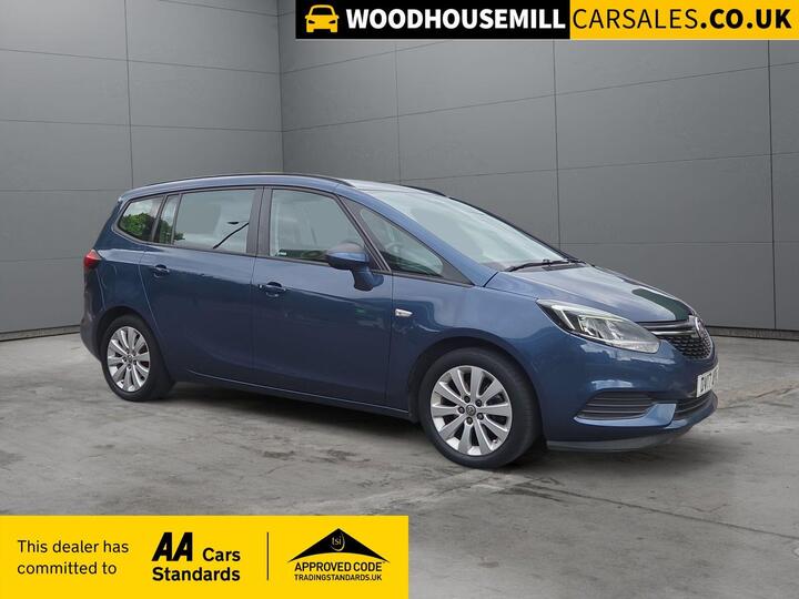Vauxhall Zafira Tourer 1.4i Turbo Design Euro 6 5dr Vauxhall Zafira Tourer 1.4i Turbo Design Euro 6 5dr