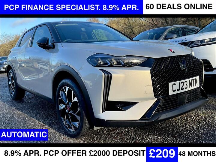 DS AUTOMOBILES DS 3 1.2 PureTech Performance Line + EAT8 Euro 6 (s/s) 5dr