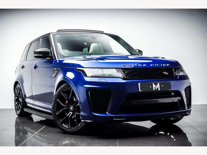 Land Rover RANGE ROVER SPORT 5.0 P575 V8 SVR Auto 4WD Euro 6 (s/s) 5dr Land Rover RANGE ROVER SPORT 5.0 P575 V8 SVR Auto 4WD Euro 6 (s/s) 5dr