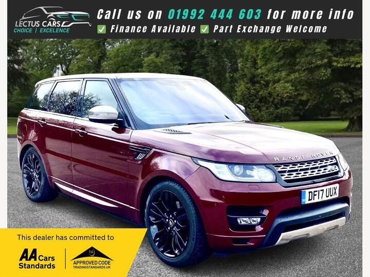 Land Rover Range Rover Sport 3.0 V6 HSE Dynamic Auto 4WD Euro 6 (s/s) 5dr Land Rover Range Rover Sport 3.0 V6 HSE Dynamic Auto 4WD Euro 6 (s/s) 5dr