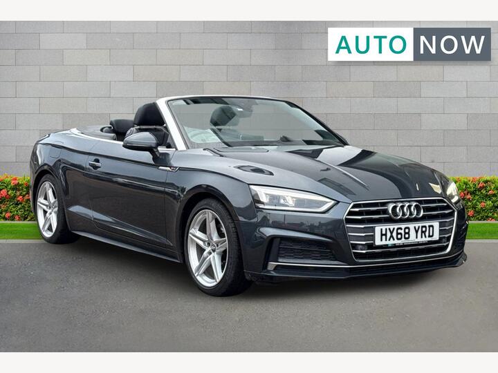 Audi A5 Cabriolet 2.0 TFSI S Line S Tronic Euro 6 (s/s) 2dr