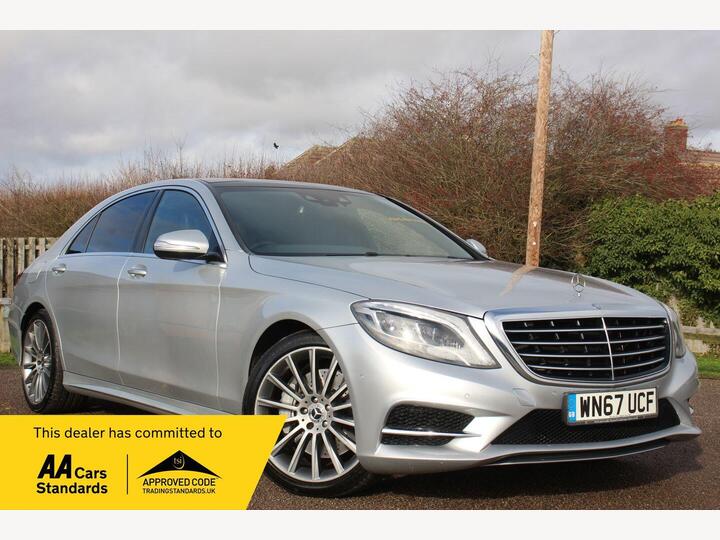 Mercedes-Benz S Class 3.0 S350Ld V6 AMG Line (Executive, Premium) G-Tronic+ Euro 6 (s/s) 4dr