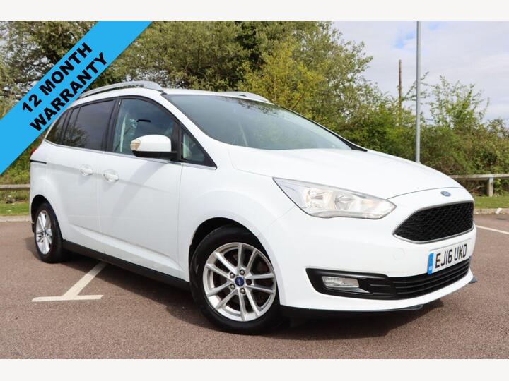 Ford GRAND C-MAX 1.0T EcoBoost Zetec Euro 6 (s/s) 5dr Ford GRAND C-MAX 1.0T EcoBoost Zetec Euro 6 (s/s) 5dr
