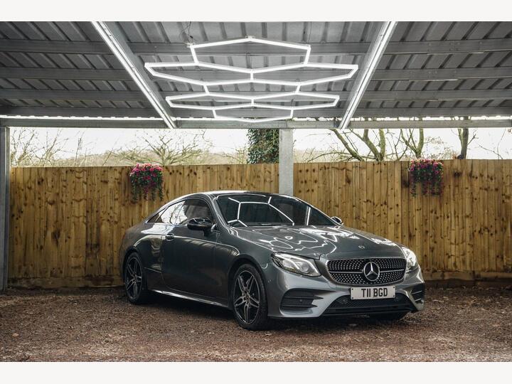 Mercedes-Benz E-CLASS 2.0 E220d AMG Line (Premium Plus) G-Tronic+ Euro 6 (s/s) 2dr Mercedes-Benz E-CLASS 2.0 E220d AMG Line (Premium Plus) G-Tronic+ Euro 6 (s/s) 2dr