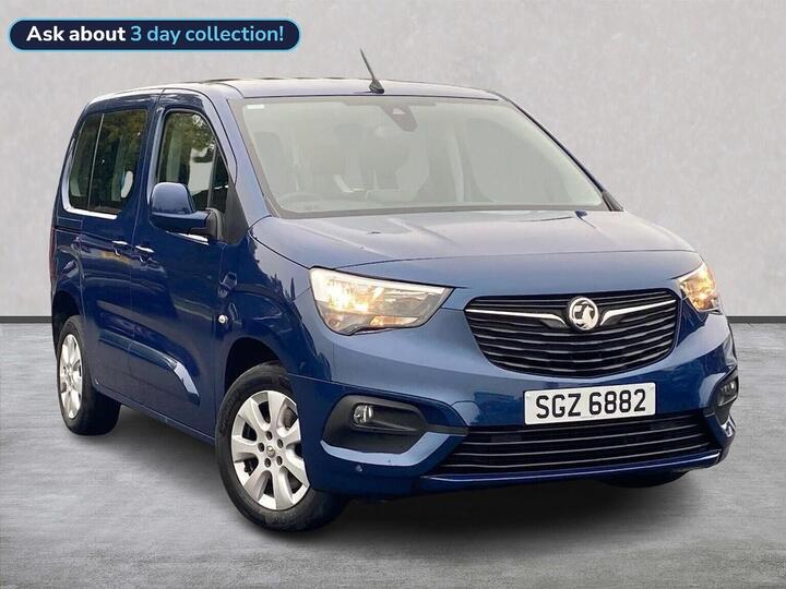 Vauxhall COMBO LIFE 1.5 Turbo D BlueInjection Energy Euro 6 (s/s) 5dr (7 Seat) Vauxhall COMBO LIFE 1.5 Turbo D BlueInjection Energy Euro 6 (s/s) 5dr (7 Seat)