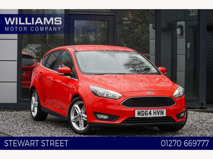 Ford FOCUS 1.0T EcoBoost Zetec Euro 6 (s/s) 5dr