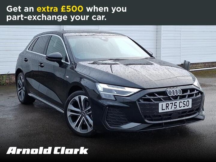Audi A3 1.5 TFSIe 40 S Line Sportback S Tronic Euro 6 (s/s) 5dr 17.9kWh