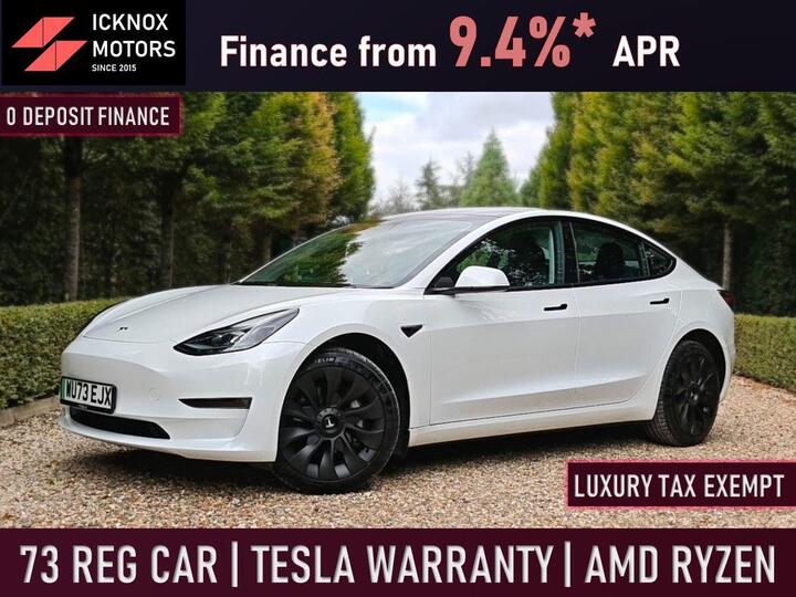 Tesla Model 3 Long Range Auto RWD 4dr