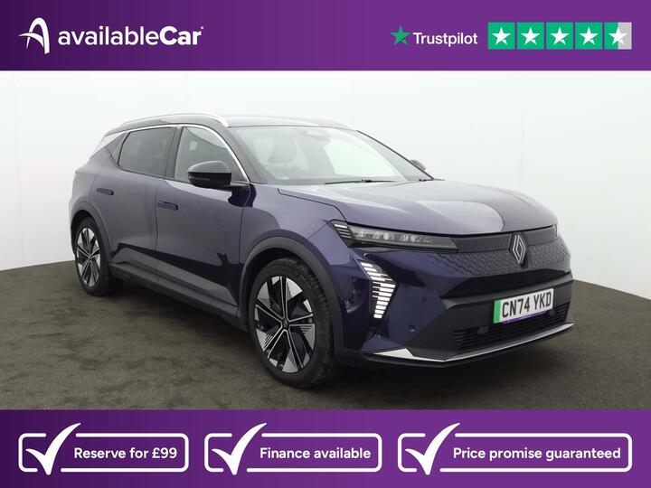 Renault Scenic E-Tech Long Range 87kWh Techno Auto 5dr (22kW Charger) Renault Scenic E-Tech Long Range 87kWh Techno Auto 5dr (22kW Charger)