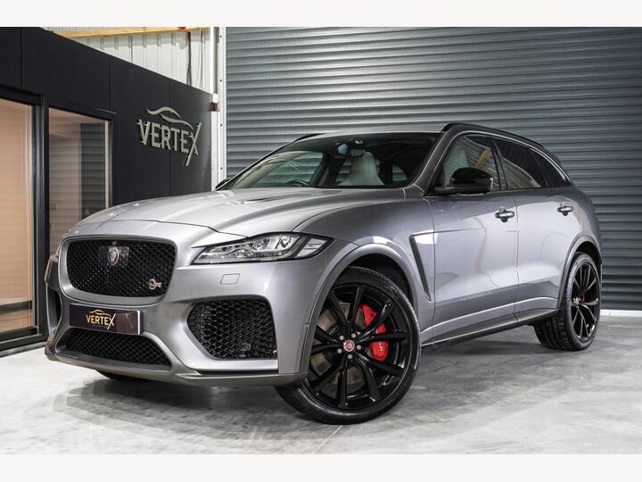Jaguar F-PACE 5.0 V8 SVR Quickshift AWD Euro 6 (s/s) 5dr Jaguar F-PACE 5.0 V8 SVR Quickshift AWD Euro 6 (s/s) 5dr