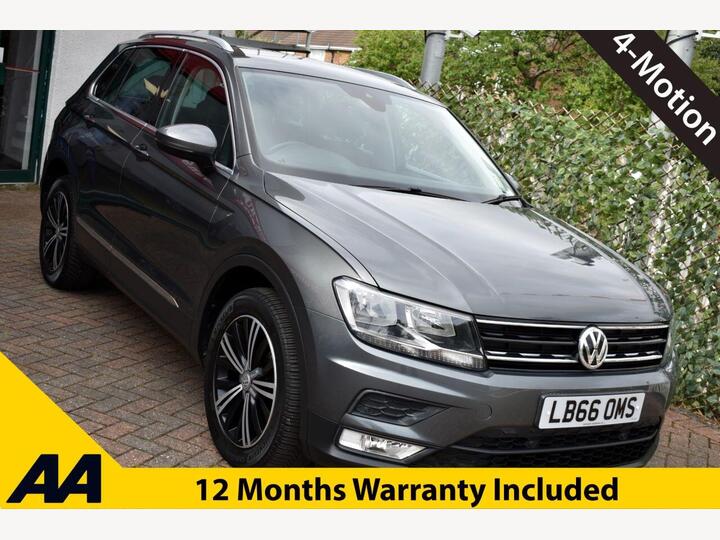 Volkswagen TIGUAN 2.0 TDI BlueMotion Tech SE Navigation 4Motion Euro 6 (s/s) 5dr
