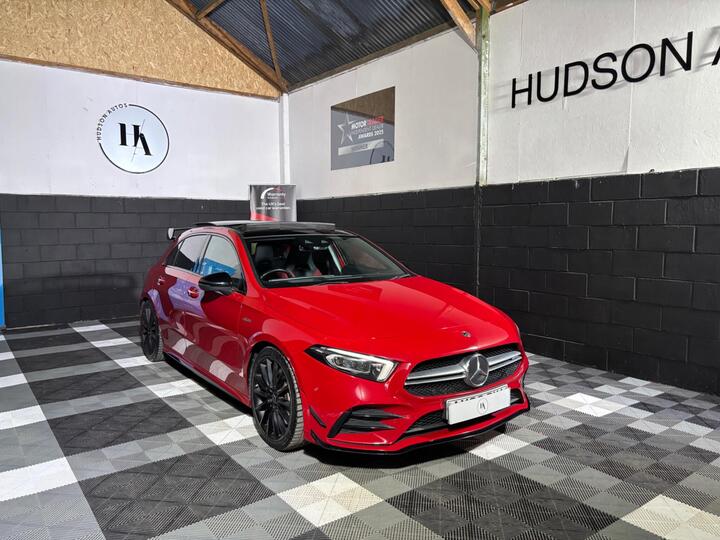 Mercedes-Benz A Class 2.0 A35 AMG (Premium Plus) SpdS DCT 4MATIC Euro 6 (s/s) 5dr Mercedes-Benz A Class 2.0 A35 AMG (Premium Plus) SpdS DCT 4MATIC Euro 6 (s/s) 5dr