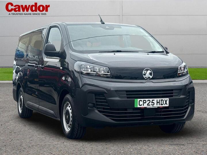 Vauxhall Vivaro 75kWh Combi XL MPV Auto LWB 5dr (9 Seat, 7.4kW Charger) Vauxhall Vivaro 75kWh Combi XL MPV Auto LWB 5dr (9 Seat, 7.4kW Charger)
