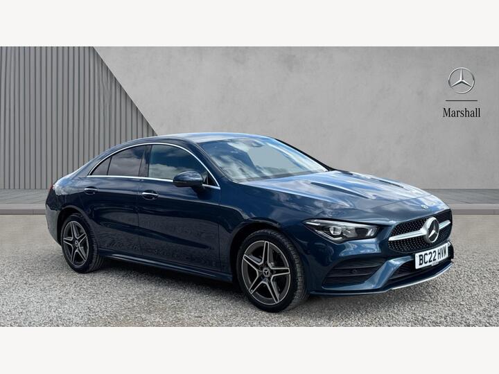 Mercedes-Benz CLA 1.3 CLA250e 15.6kWh AMG Line (Premium) Coupe 8G-DCT Euro 6 (s/s) 4dr Mercedes-Benz CLA 1.3 CLA250e 15.6kWh AMG Line (Premium) Coupe 8G-DCT Euro 6 (s/s) 4dr