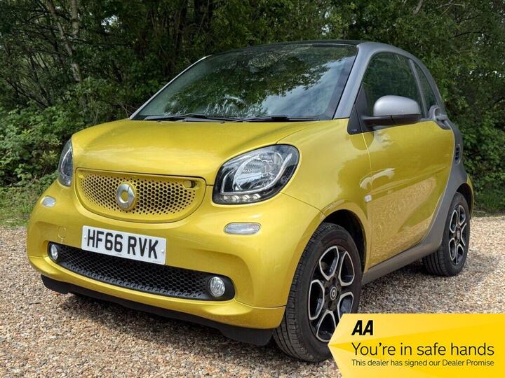 Smart FORTWO 1.0 Prime (Premium Plus) Twinamic Euro 6 (s/s) 2dr