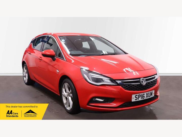 Vauxhall ASTRA 1.6 CDTi BlueInjection SRi Euro 6 (s/s) 5dr