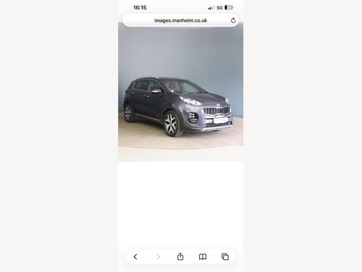 Kia Sportage 1.6 T-GDi GT-Line DCT AWD Euro 6 5dr