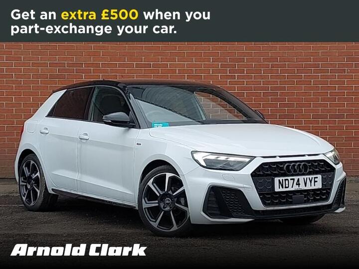 Audi A1 1.0 TFSI 25 Black Edition Sportback S Tronic Euro 6 (s/s) 5dr