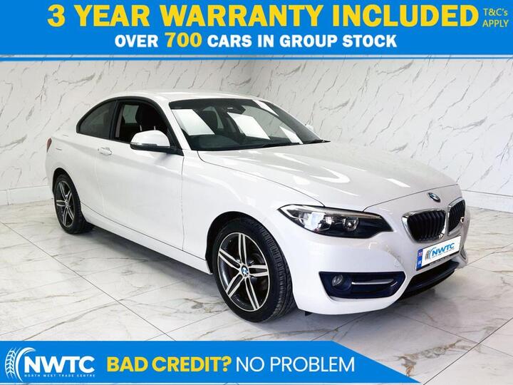 BMW 2 SERIES 2.0 218d Sport Euro 6 (s/s) 2dr
