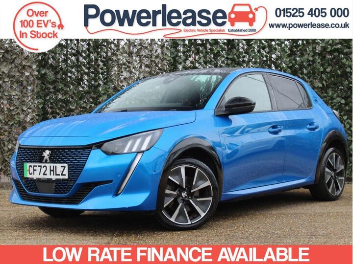 Peugeot E-208 50kWh GT Auto 5dr (7kW Charger) Peugeot E-208 50kWh GT Auto 5dr (7kW Charger)