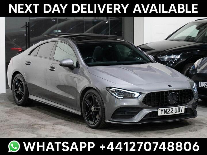 Mercedes-Benz CLA 1.3 CLA180 AMG Line (Premium Plus 2) Coupe 7G-DCT Euro 6 (s/s) 4dr