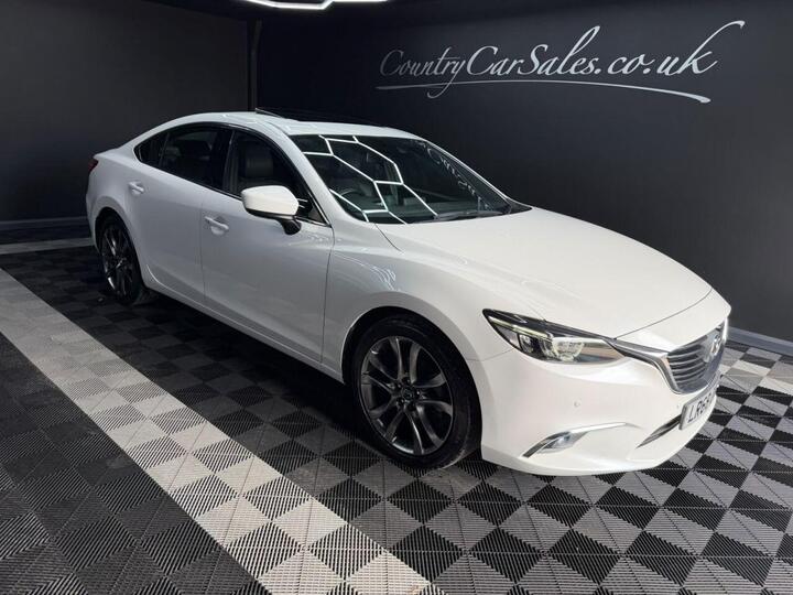 Mazda MAZDA6 2.5 SKYACTIV-G GT Sport Nav+ Saloon 4dr Petrol Auto Euro 6 (s/s) (194 Ps) HUGE SPECIFICATON….