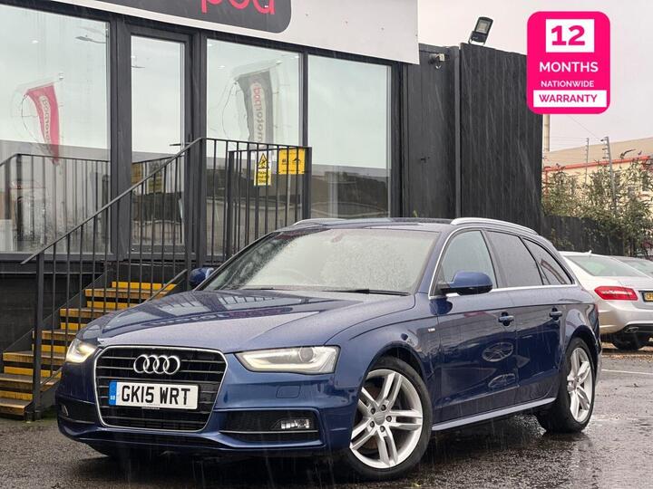 Audi A4 AVANT 2.0 TDI S Line Multitronic Euro 5 (s/s) 5dr