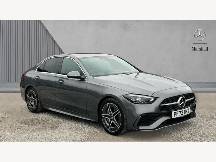 Mercedes-Benz C Class 1.5 C200h MHEV AMG Line G-Tronic+ Euro 6 (s/s) 4dr