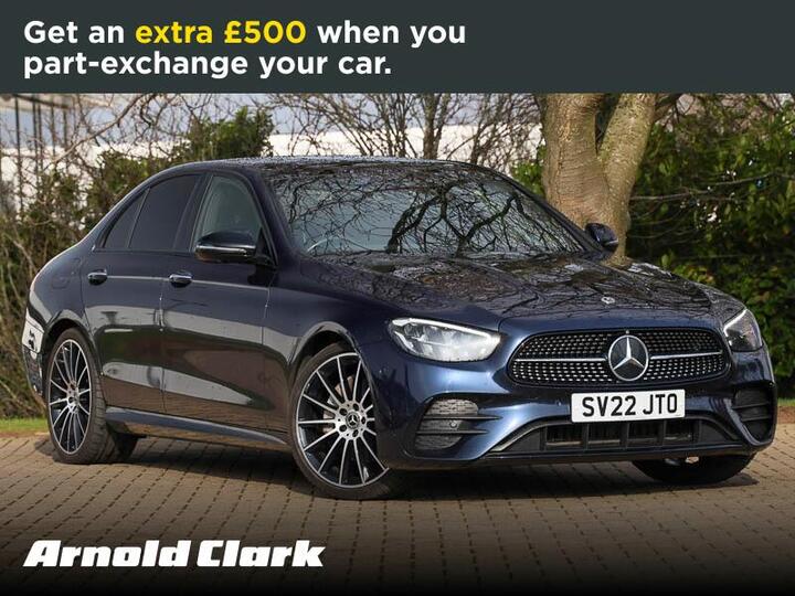 Mercedes-Benz E Class 2.0 E220dh MHEV AMG Line Night Edition (Premium Plus) G-Tronic+ Euro 6 (s/s) 4dr Mercedes-Benz E Class 2.0 E220dh MHEV AMG Line Night Edition (Premium Plus) G-Tronic+ Euro 6 (s/s) 4dr